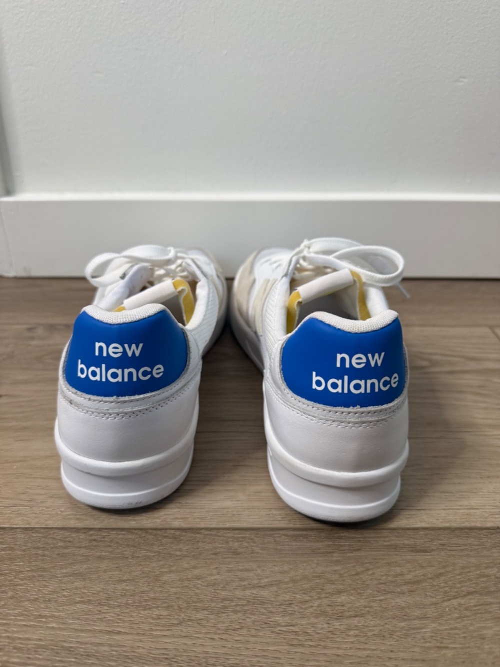 New Balance CT300 V3 White Blue Court Sneakers Men’s Size 12 - Picture 9 of 9